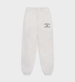 Varsity Crest Sweatpant - Heather Gray/Forest