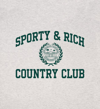 Varsity Crest T-Shirt - Heather Gray/Forest