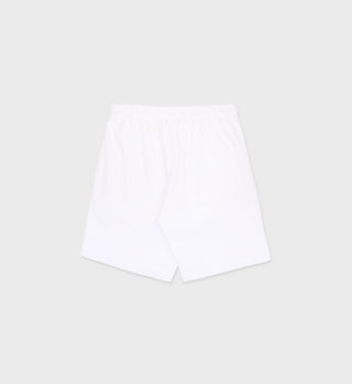 Vendome Gym Short - White/Cerise