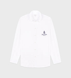 Chemise Oversize Vendome - Blanc/Marine