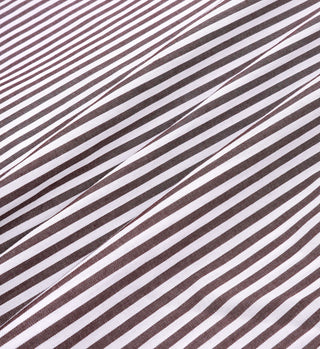 Vendome Pyjama Shirt - Brown Striped