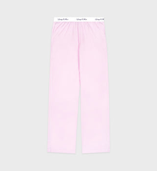 Vendome Pyjama Trousers - Ballet/White