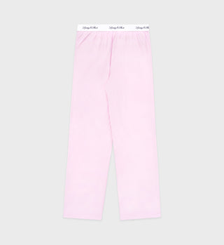 Vendome Pyjama Trousers - Ballet/White