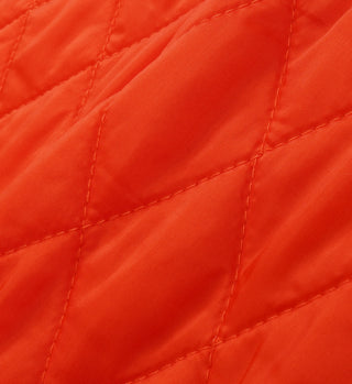 Vendome Nylon Quilted Jacket - Squash/Chocolate