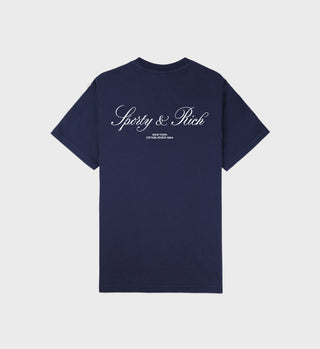 Vendome Resort T-Shirt - Navy/White