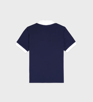 Vendome 70s Polo - Navy/White