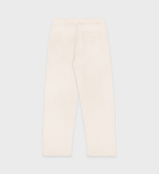 Vendome Straight Leg Sweatpant - Cream/Chocolate