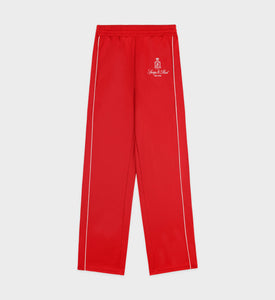 Track Pant Vendome - Rubis/Blanc