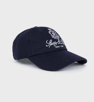 Vendome Wool Hat - Navy/White