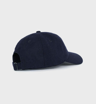 Vendome Wool Hat - Navy/White