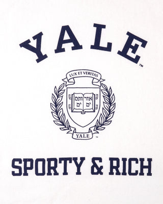 Veritas Soft Crewneck - White/Navy