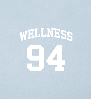 Wellness 94 Sports Tee - China Blue/White