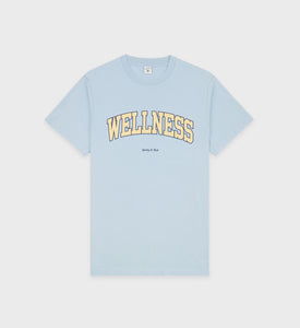 Wellness Ivy T-Shirt - China Blue/Almond