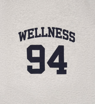 Wellness 94 Kids Crewneck - Heather Gray/Navy