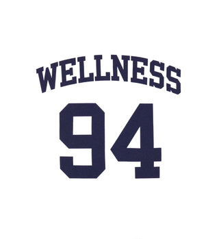 Wellness 94 Rugby Tee - White/Navy