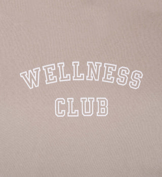 Sweat Wellness Club Flocked - Éléphant/Blanc