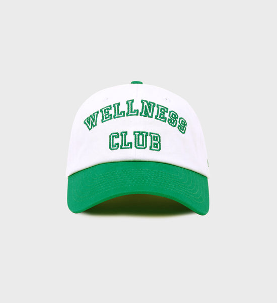 Wellness Club Hat - White/Verde