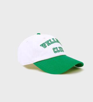 Wellness Club Hat - White/Verde