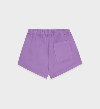 Wellness Ivy Disco Short - Violet/White