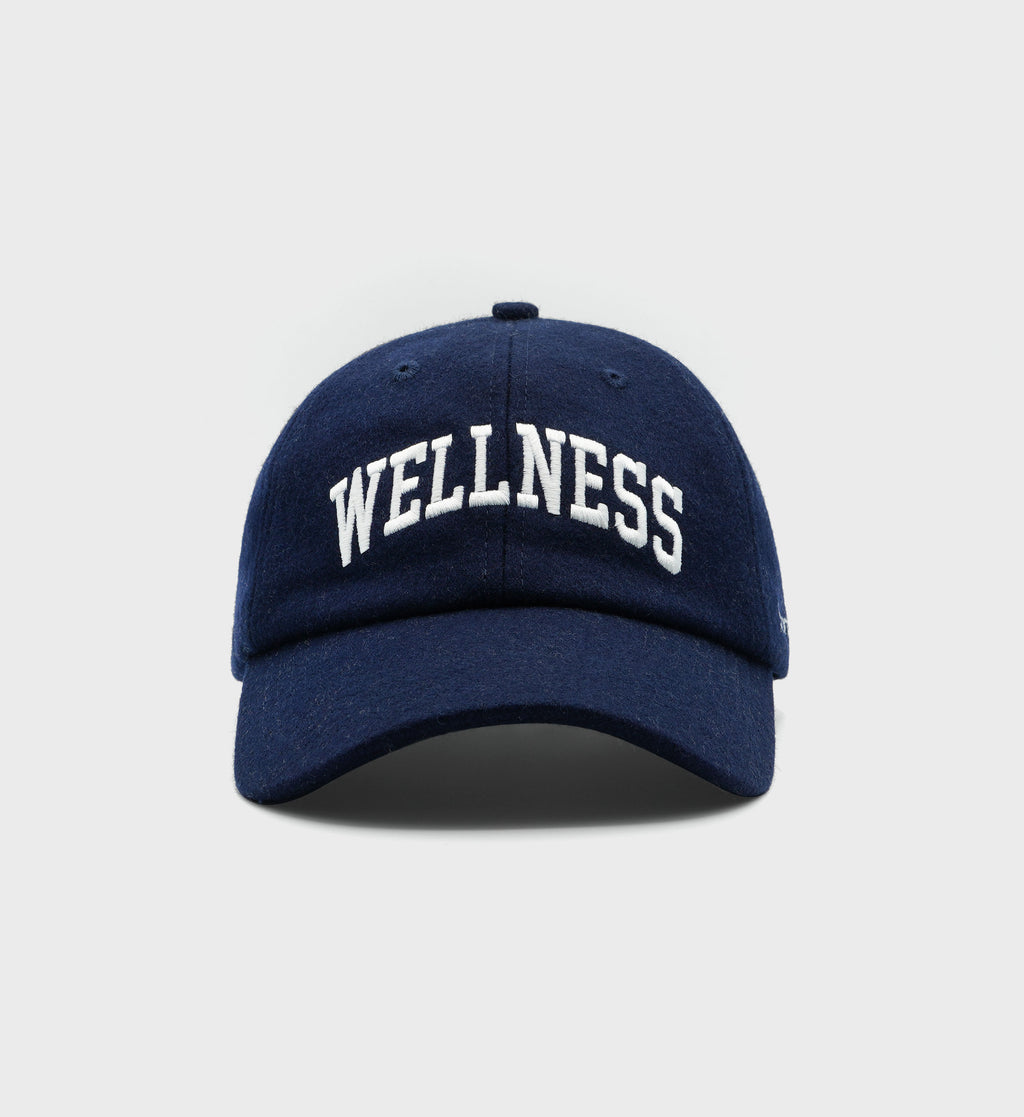 Wellness Ivy Wool Hat - Navy – Sporty & Rich