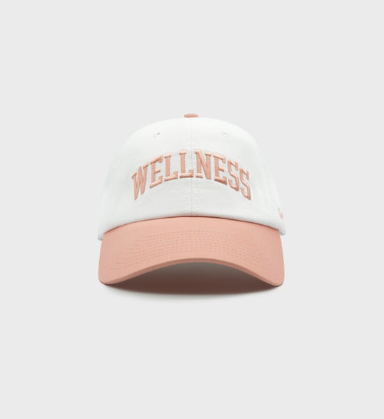 Wellness Ivy Hat - Salmon/White