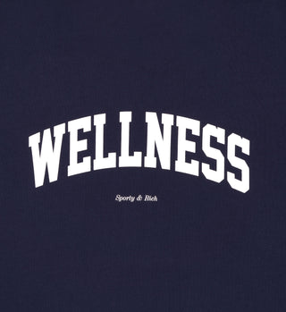 Wellness Ivy Rugby Crewneck - Navy/Red/White