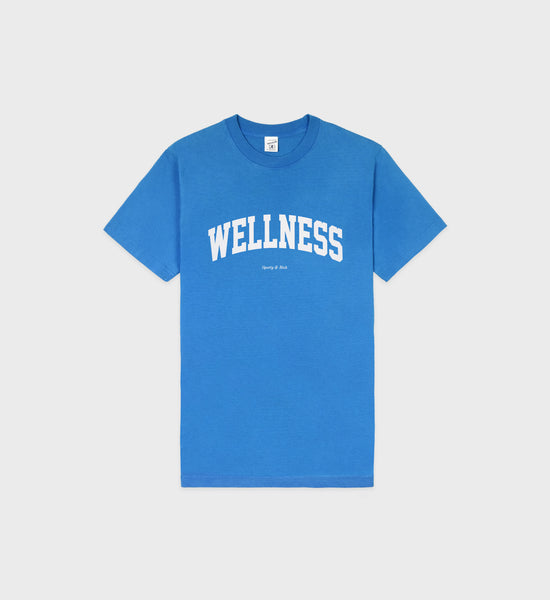 Wellness Ivy T-Shirt - Royal Blue/White