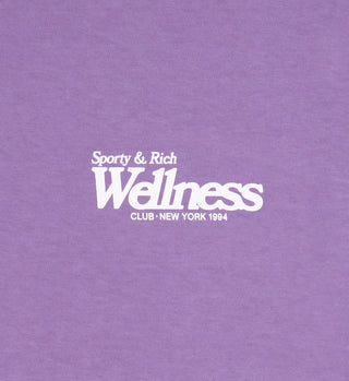 Wellness NY T-Shirt - Violet/White