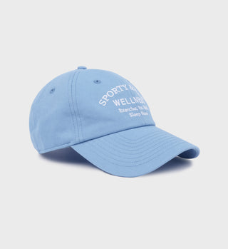 Wellness Studio Hat - Sky Blue/White