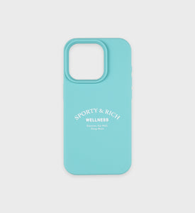 Wellness Studio iPhone Case - Aqua