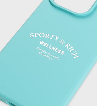 Wellness Studio iPhone Case - Aqua Sporty & Rich Wellness Studio iPhone Case - Aqua Sporty & Rich