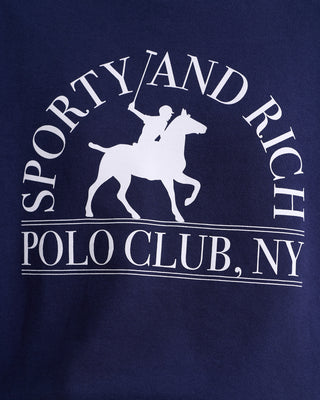 Polo Club Crewneck - Navy/White