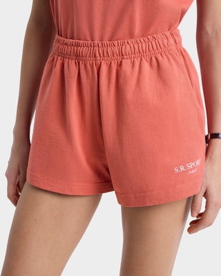 SR Sport Disco Short - Desert Rose/White