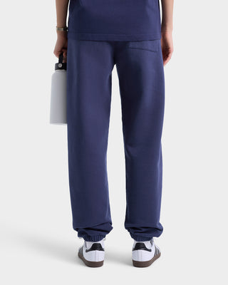 H&W Crest Sweatpant - Navy/White