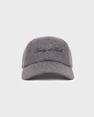 Signature Logo Wool Hat - Heather Gray