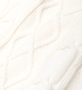 SRC Cableknit Vest - Cream/Navy