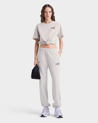 Dodgers Serif Sweatpant - Heather Gray/Navy