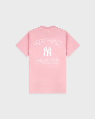 Yankees Arch T-Shirt - Candy/White
