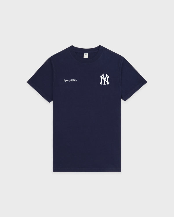 Yankees Arch T-Shirt - Dark Navy/White