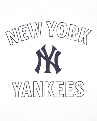 Yankees Arch T-Shirt - White/Dark Navy