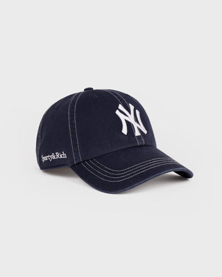 Yankees Contrast Hat - Dark Navy/White
