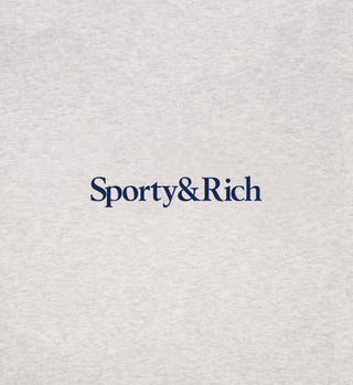 Text 'Sporty&Rich' on a textured gray background