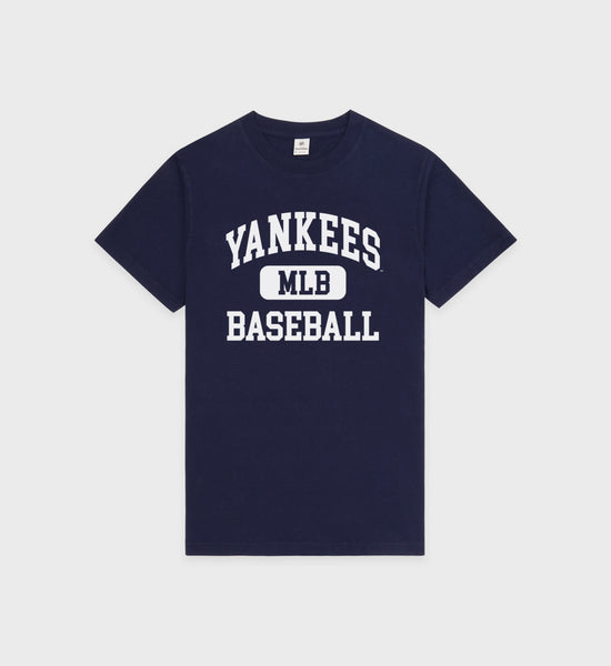 Yankees Ivy T-Shirt - Navy/White