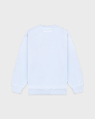 Yankees Krystal Crewneck - Ciel/white