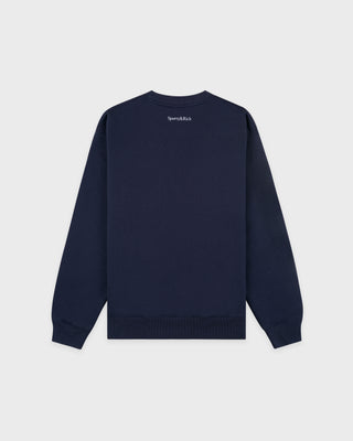 Yankees Krystal Crewneck - Dark Navy/White