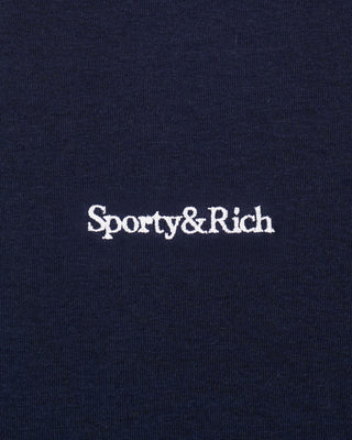 Yankees Krystal Crewneck - Dark Navy/White