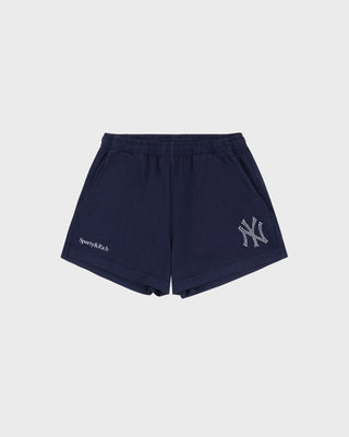 Yankees Krystal Disco Short - Dark Navy/White