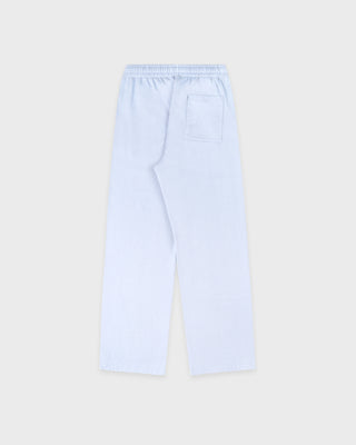 Yankees Krystal Wide Sweatpant - Ciel/White