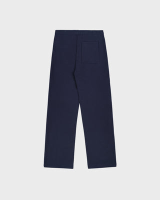 Yankees Krystal Wide Sweatpant - Dark Navy/White