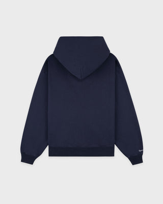 Yankees Krystal Zip Hoodie - Dark Navy/White